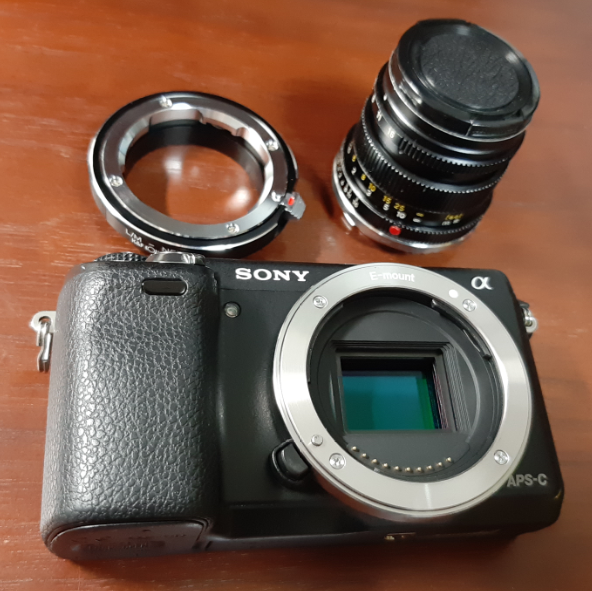 【SONY NEX-6】オールドレンズをミラーレスカメラに付ける方法【マウントアダプター】
